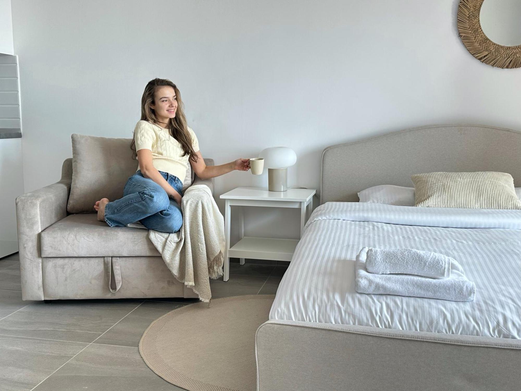 Relaxing Apartaments Near The Sea Vokolidha Kültér fotó